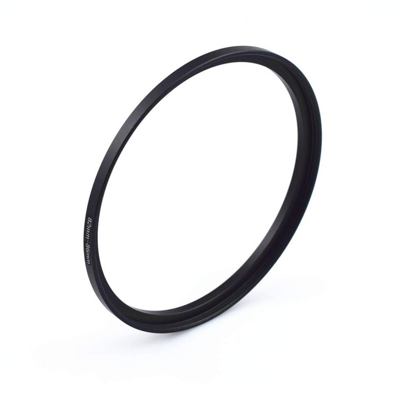 Amopofo 82mm-86mm Metal Ring/82mm to 86mm Step-Up Ring for Filters,Made of CNC Machined with Matte Black Electroplated Finish,Compatible with All 82mm Camera Lenses & 86mm Accessories - Image 3